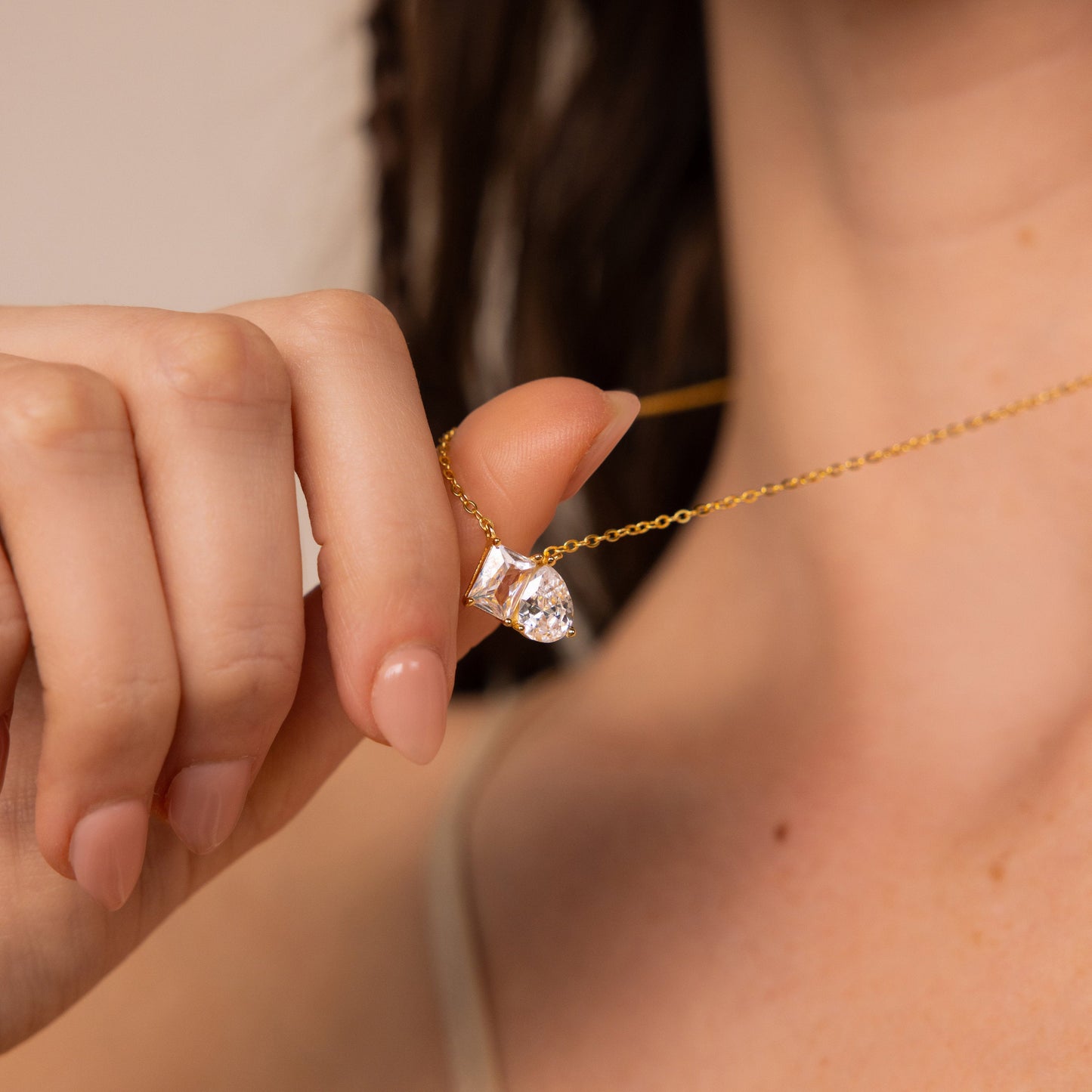 Collar de diamantes Toi et Moi