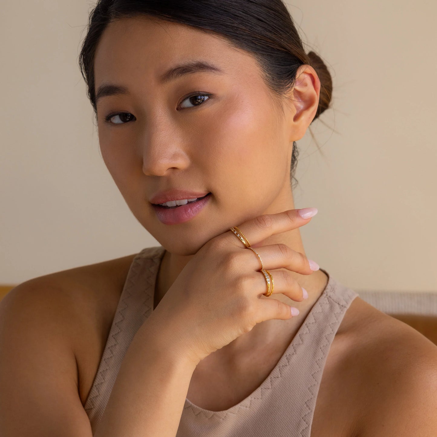 Diamond Station Ring