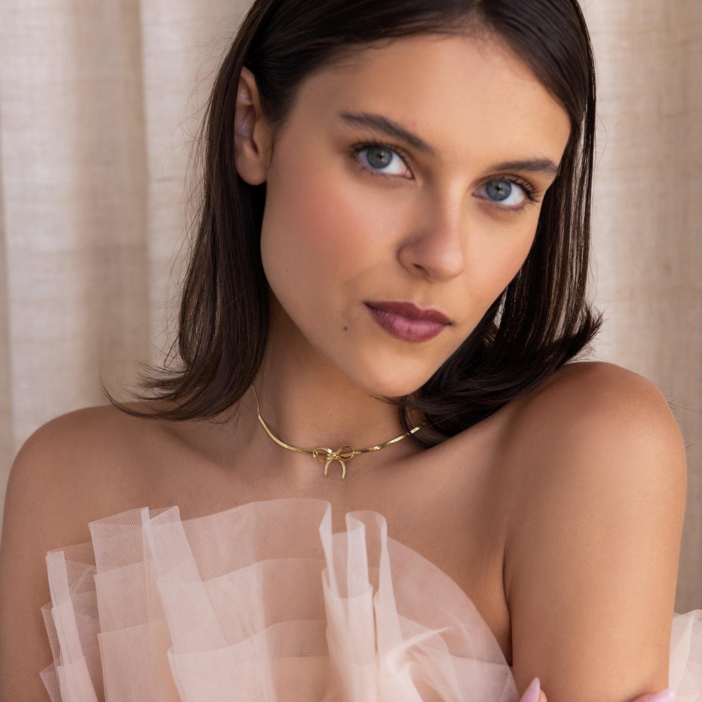 Collar de lazo de espiga