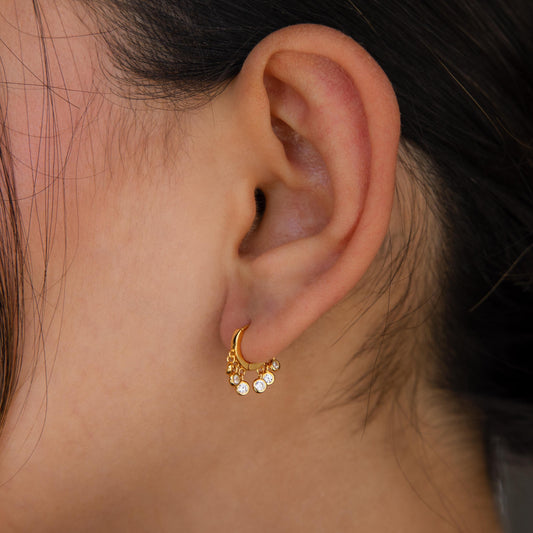 Kronleuchter Diamant Huggies