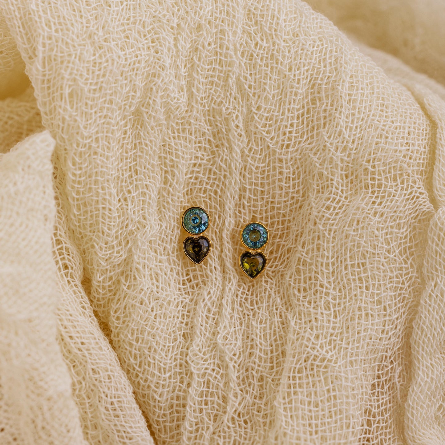 Toi et Moi Birthstone Studs