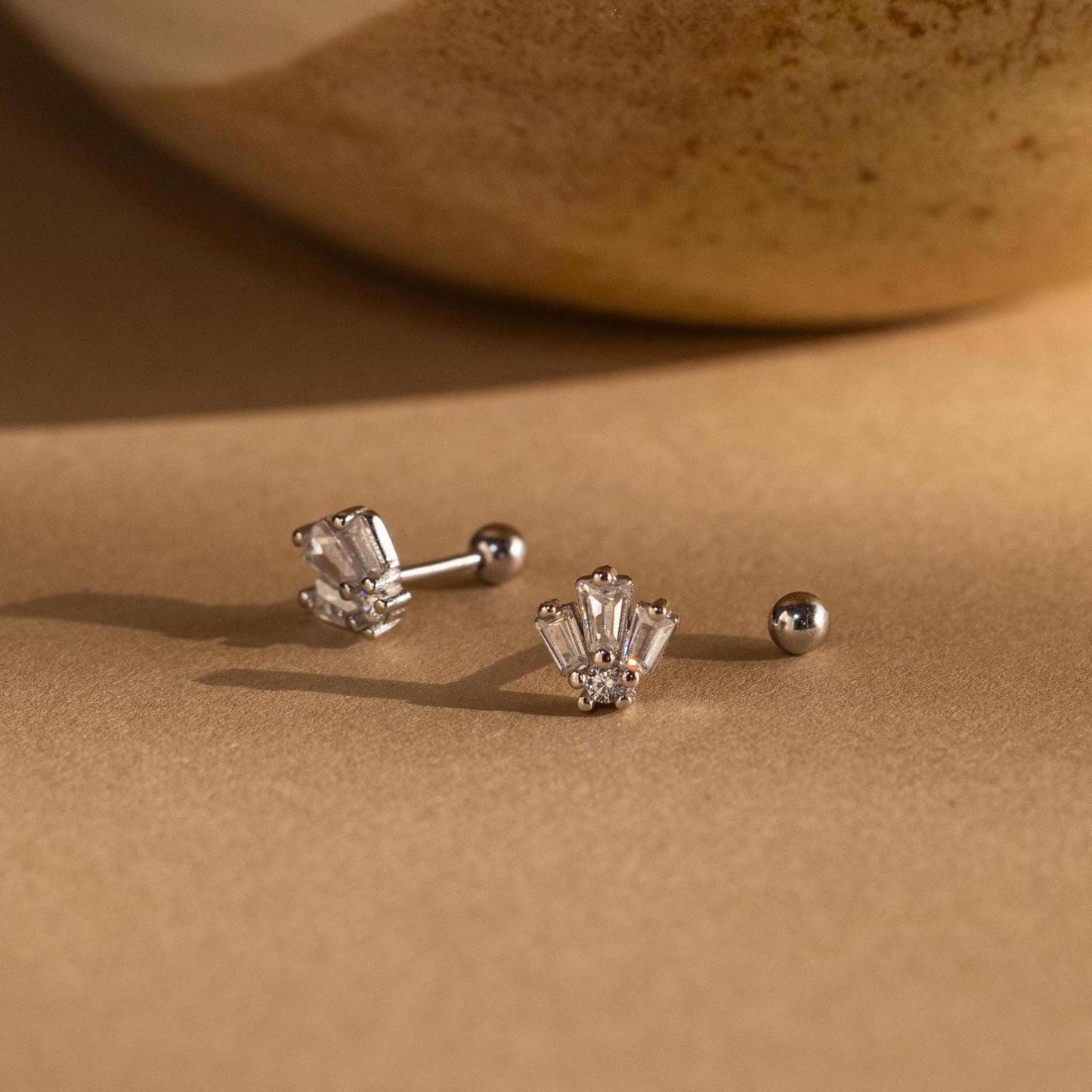 Art Deco Studs