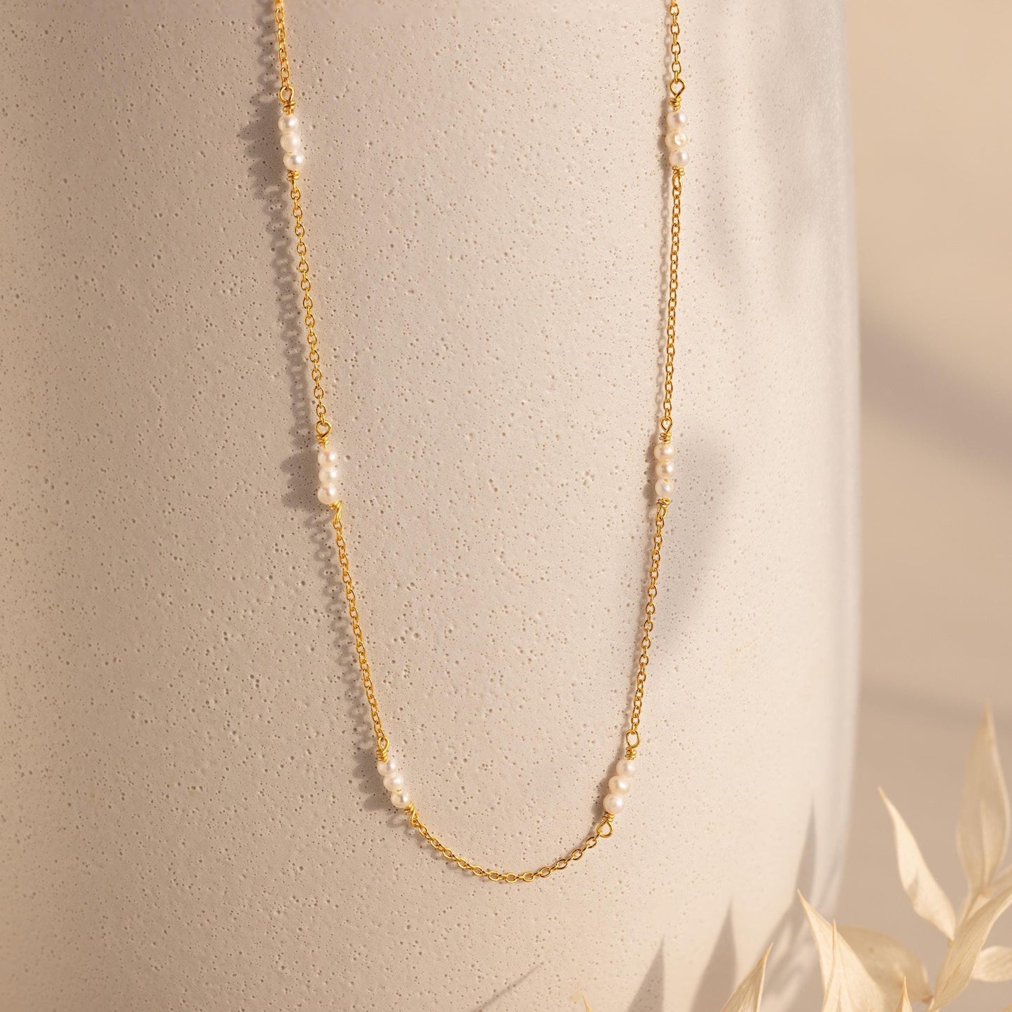 Collar de la estación de perlas de Hali