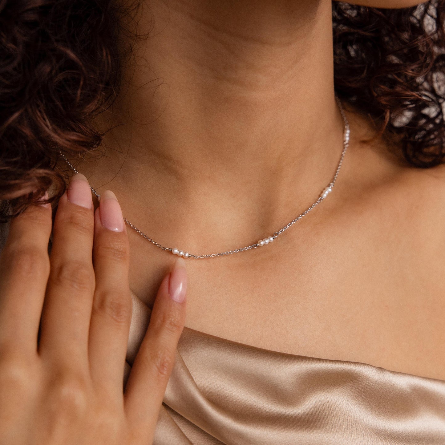 Collar de la estación de perlas de Hali