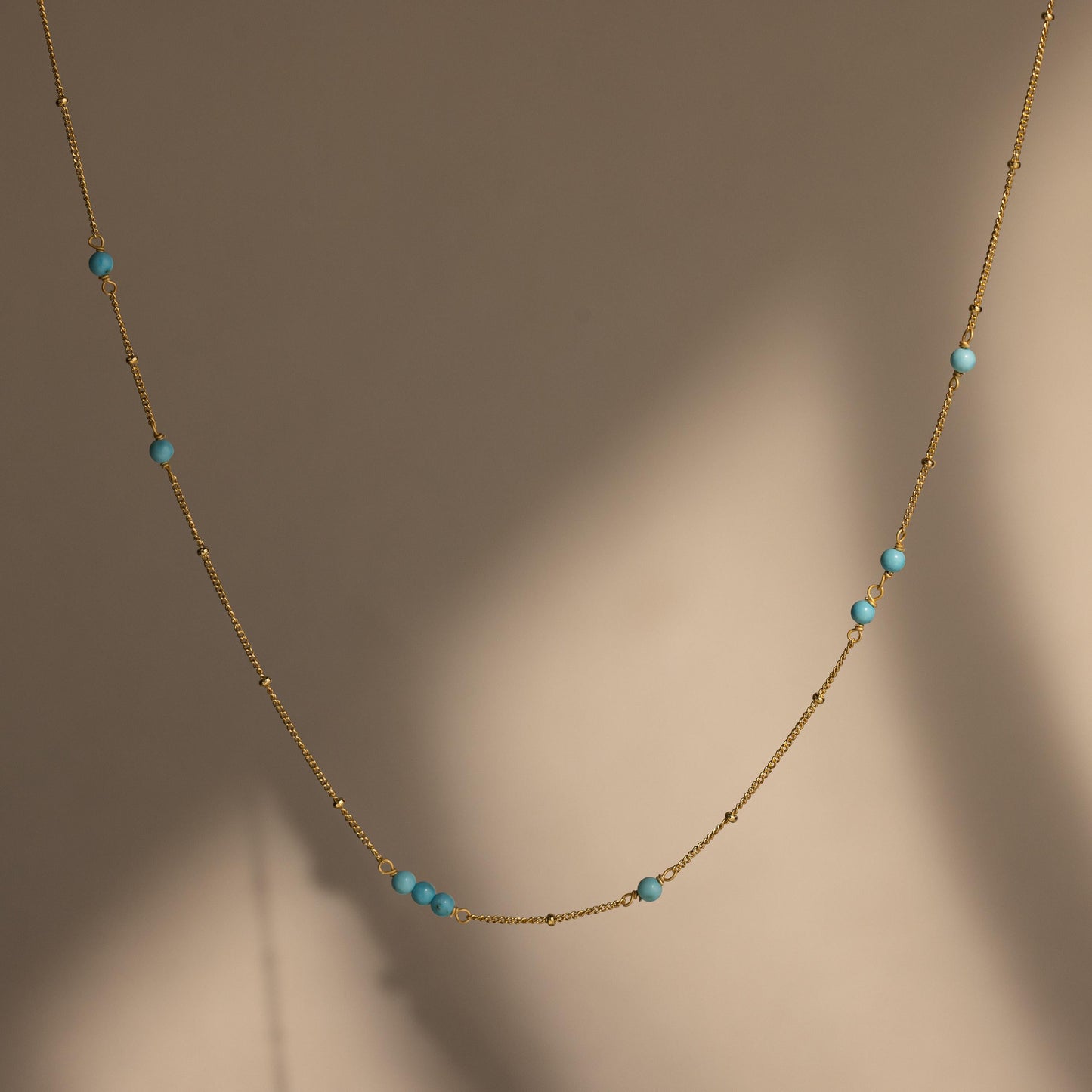 Collar Satélite Turquesa