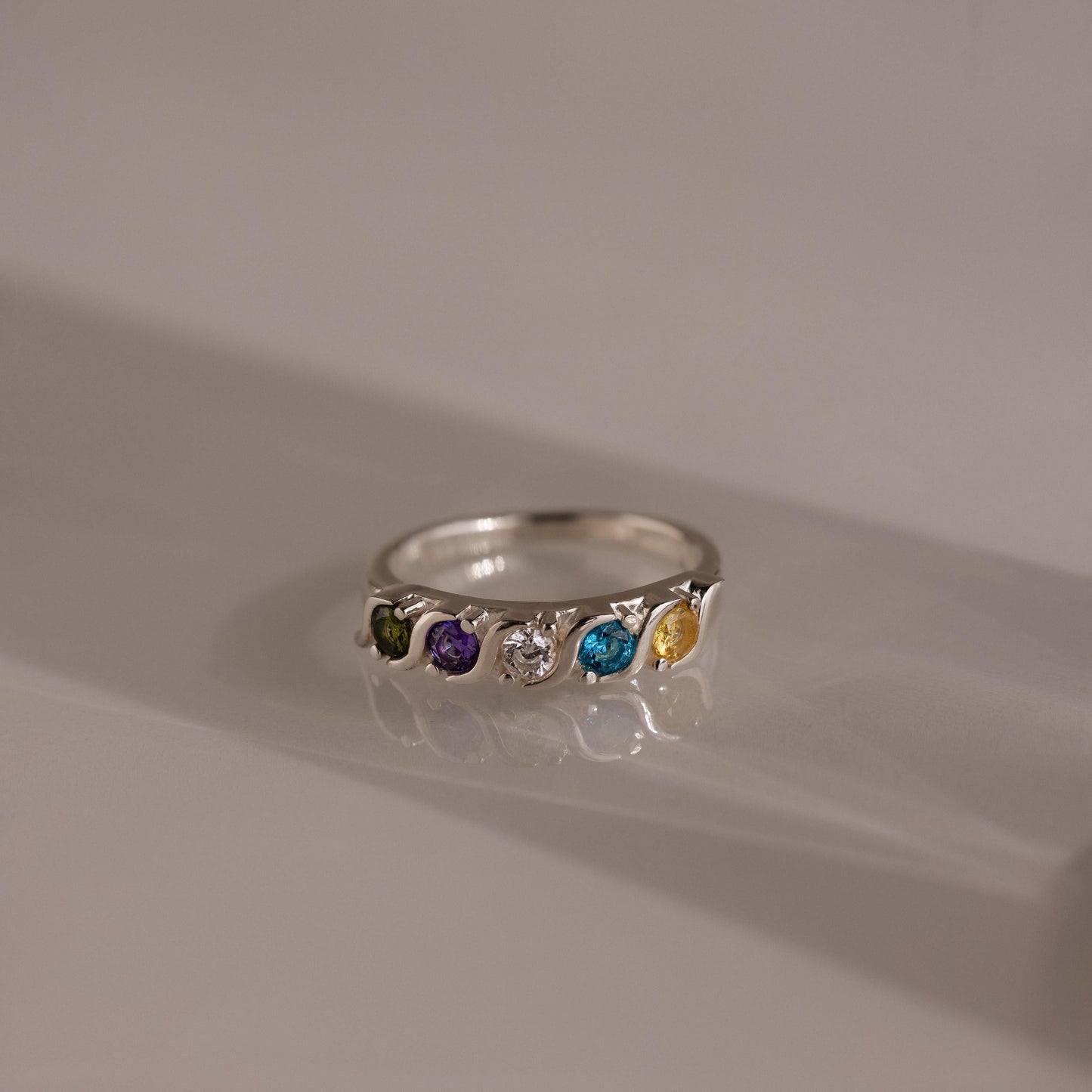 Vintage Multiple Birthstone Ring