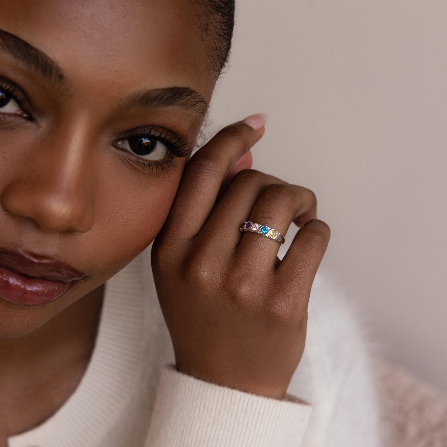 Vintage Multiple Birthstone Ring
