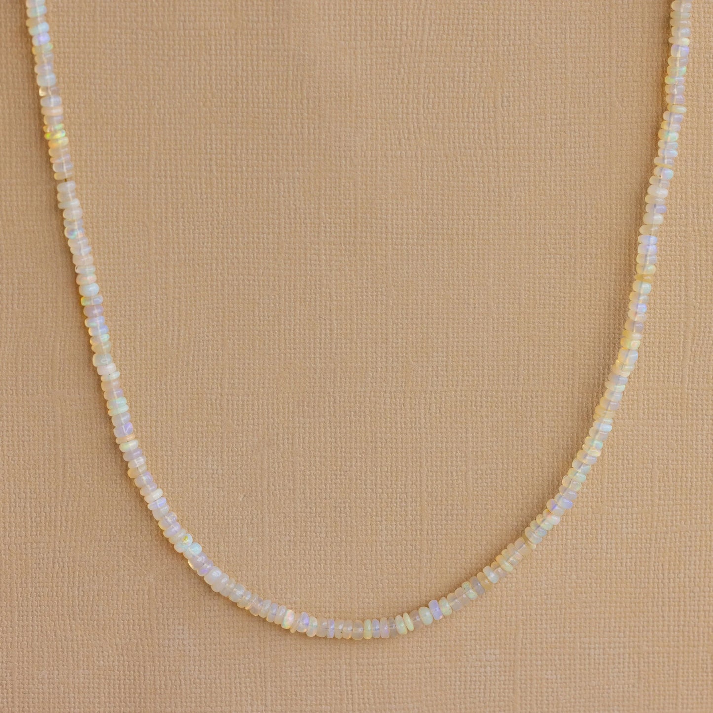 Opal Beaded Necklace