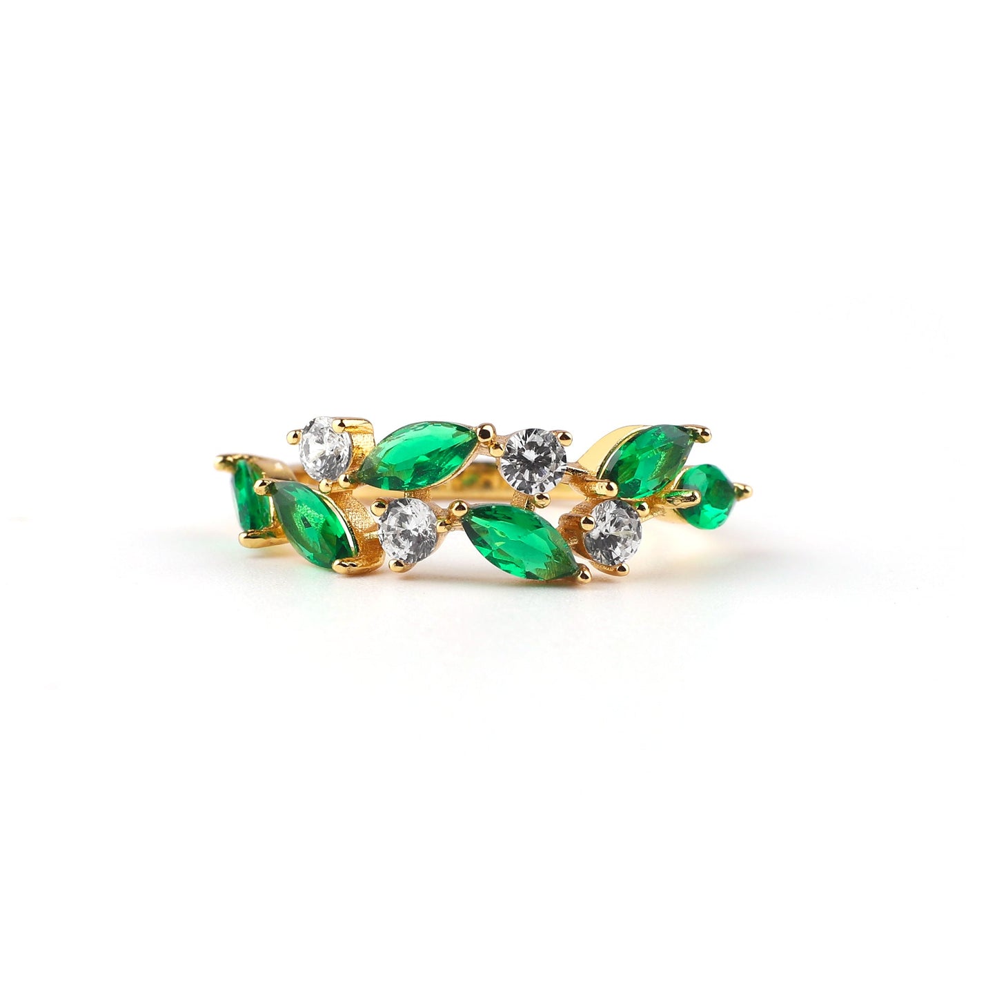 Marquis New Leaf Ring