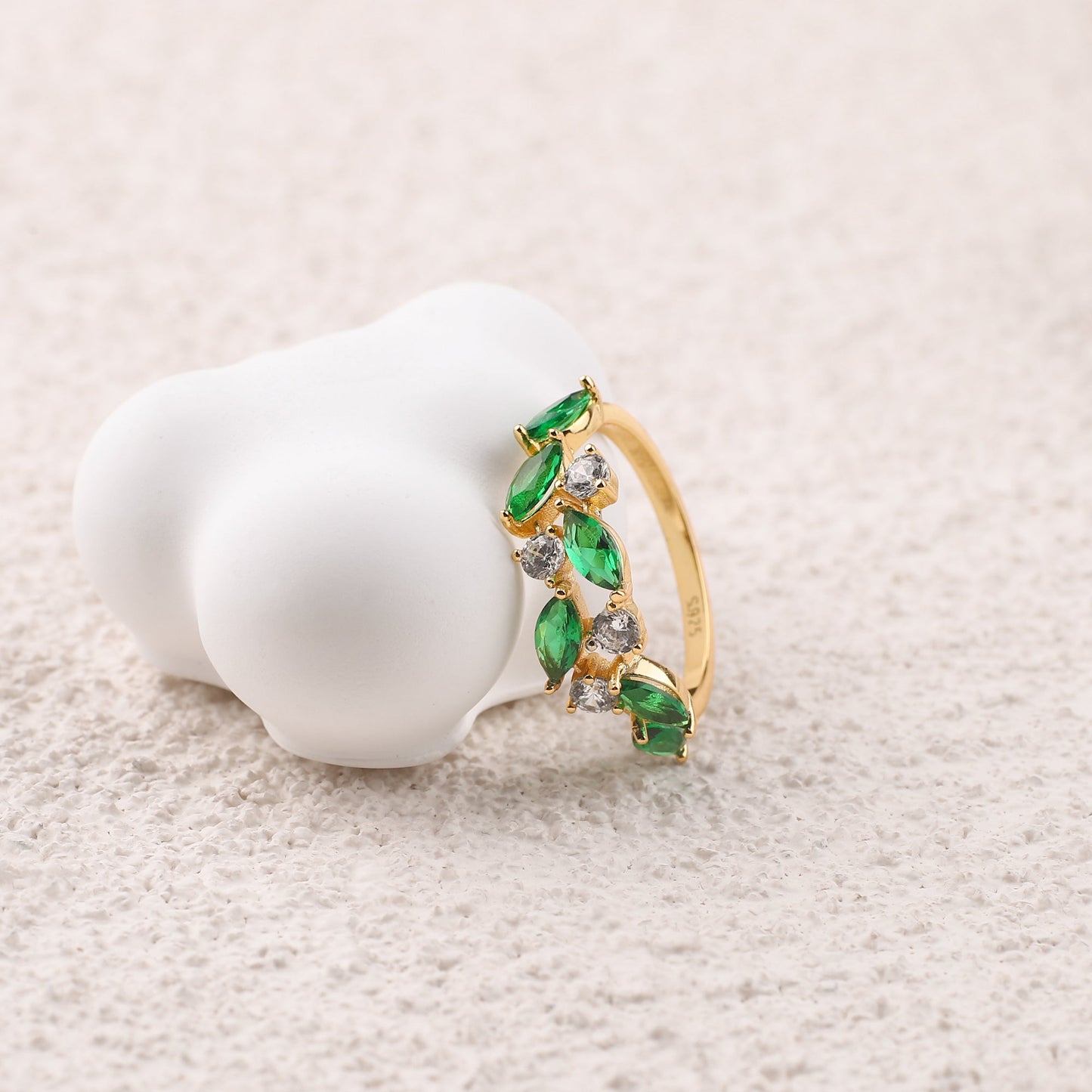 Marquis New Leaf Ring