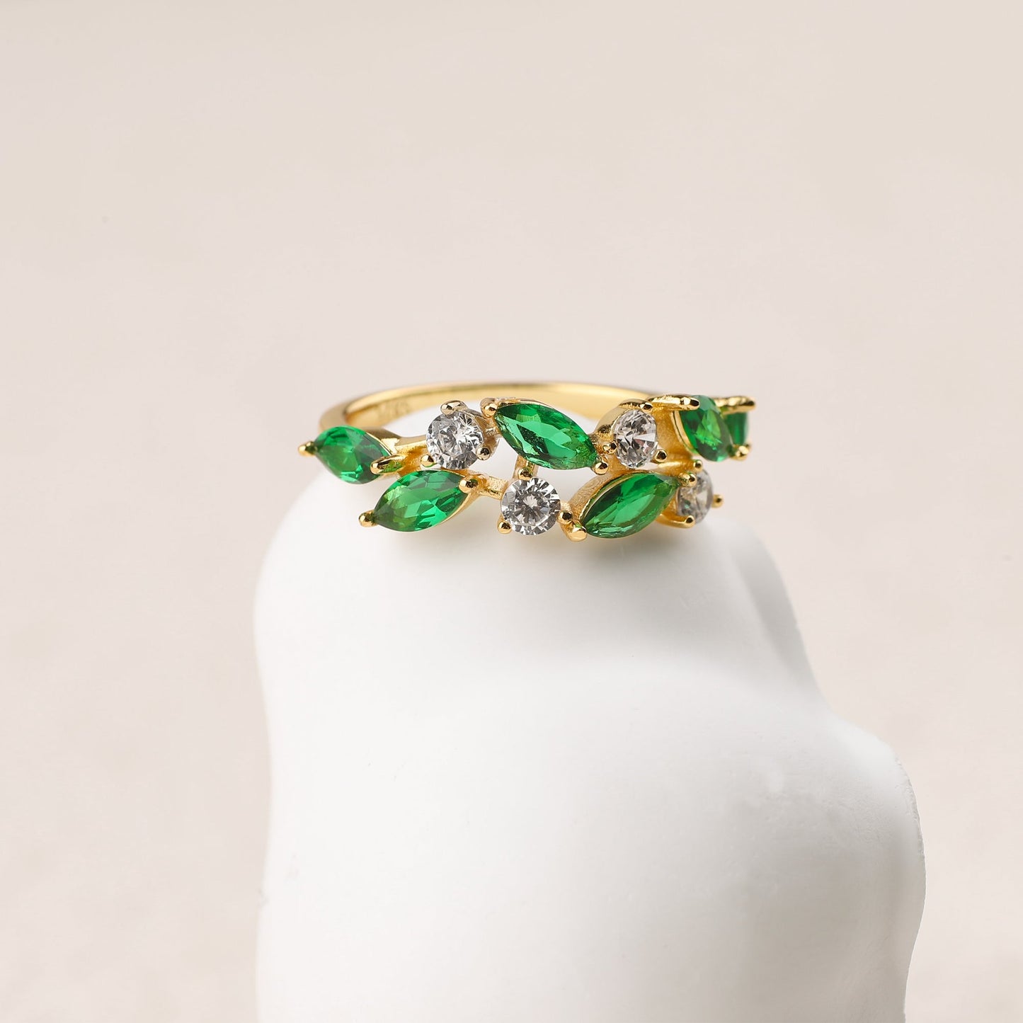 Marquis New Leaf Ring