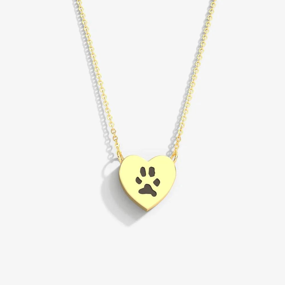 Colgante de corazón conmemorativo para cenizas