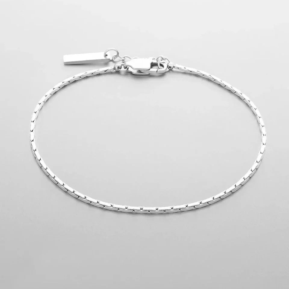 Men's Braided Wire Chain Bracelet