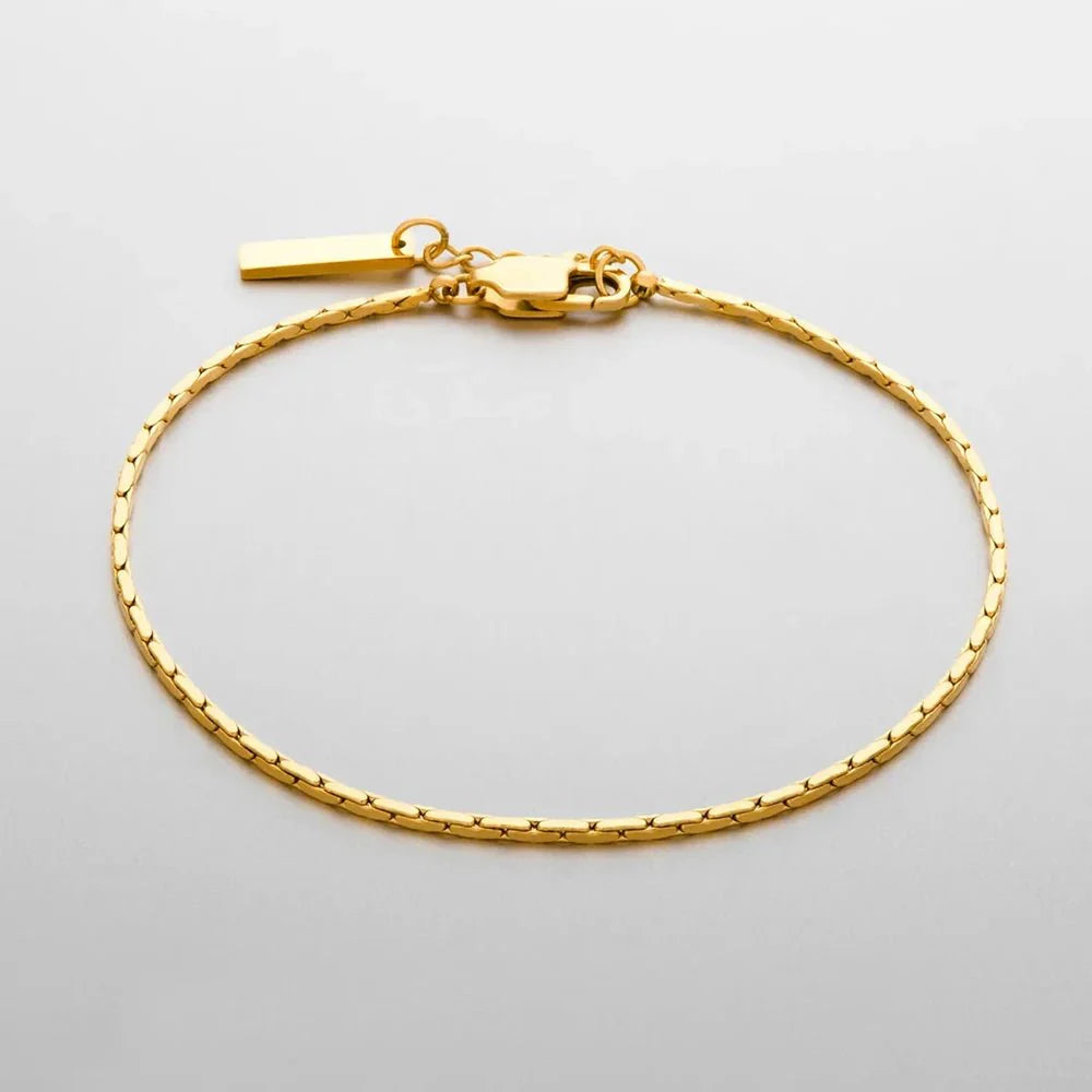 Men's Braided Wire Chain Bracelet