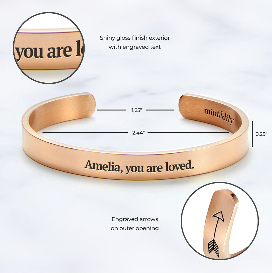 Customize Your Personalizable Cuff Bracelet