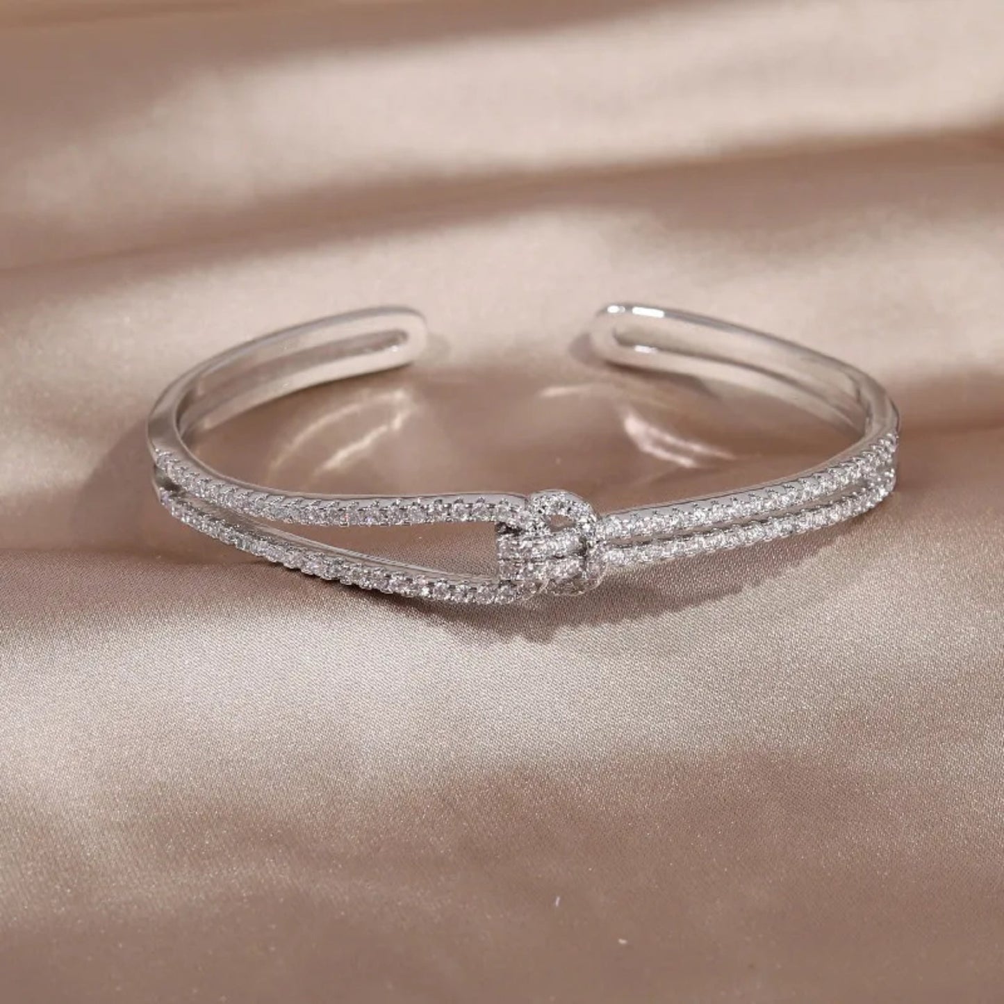 Verstellbares modisches Knotenarmband für Mutter und Tochter