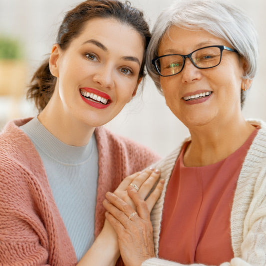 Mother & Daughter Bond Double Band Knot Ring