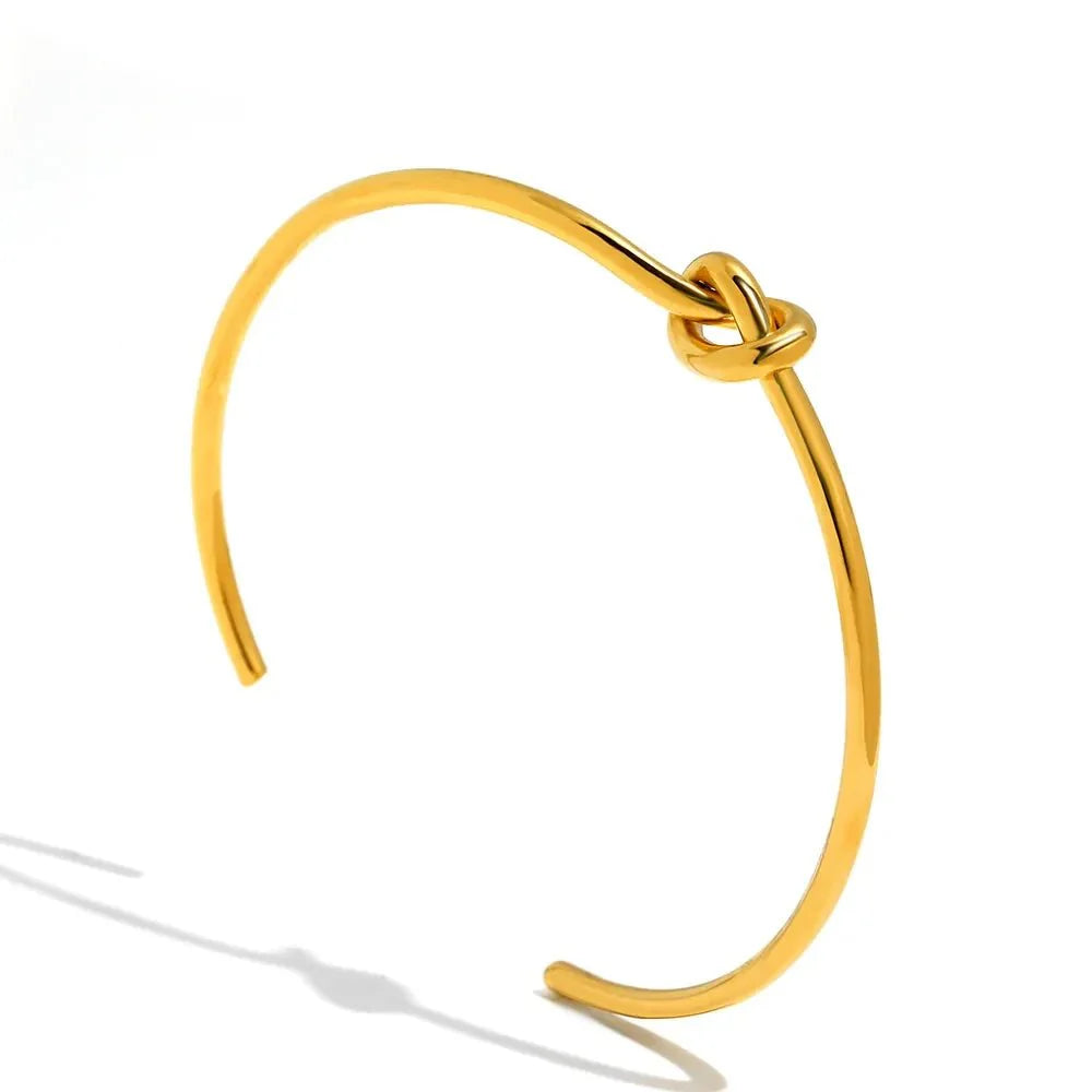 Mother & Daughter Infinity Knot Bracelet Bangle
