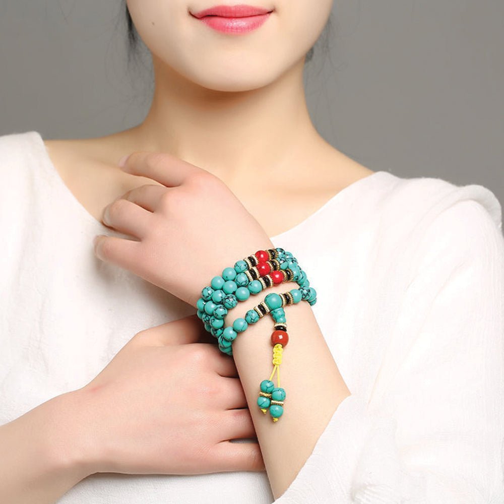 Multilayer Turquoise Healing Necklace