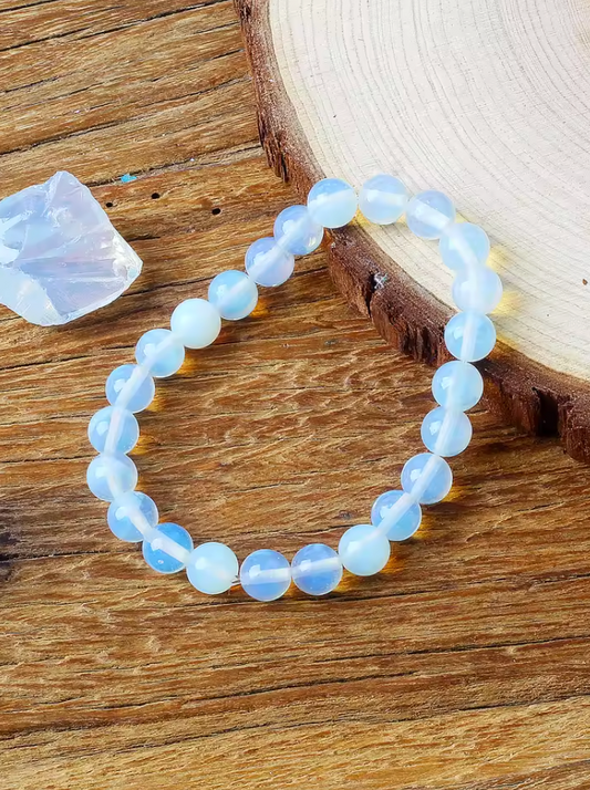Elegant Opal Crystal Bracelet.
