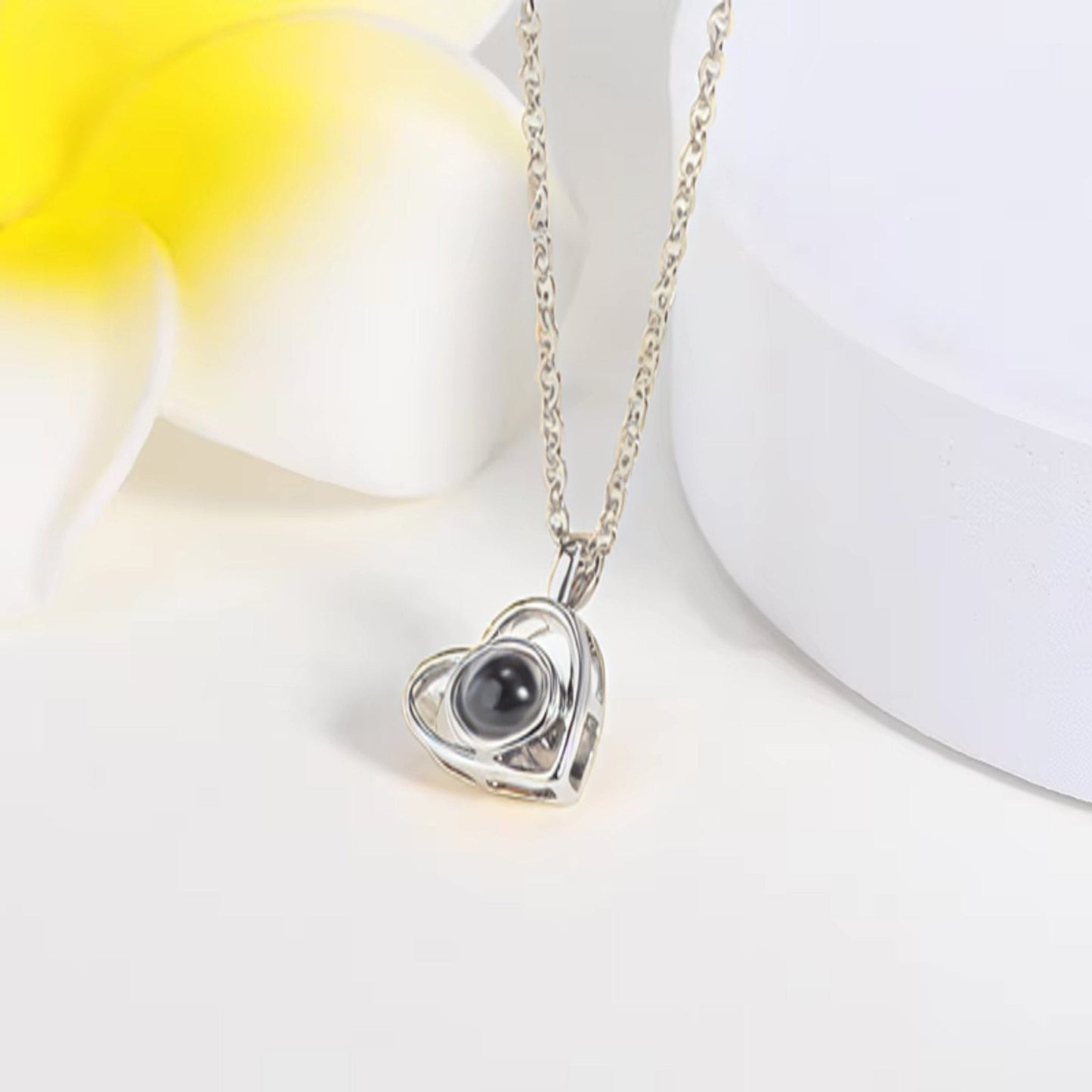 Personalized Pet Photo Projection Jewelry