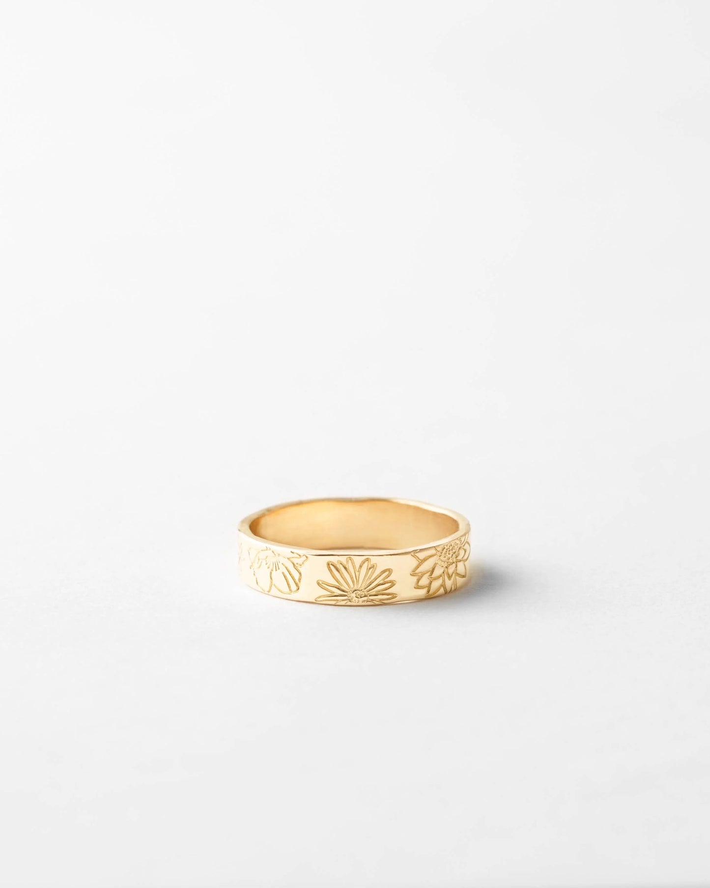 Personalized Stamped Flower Band