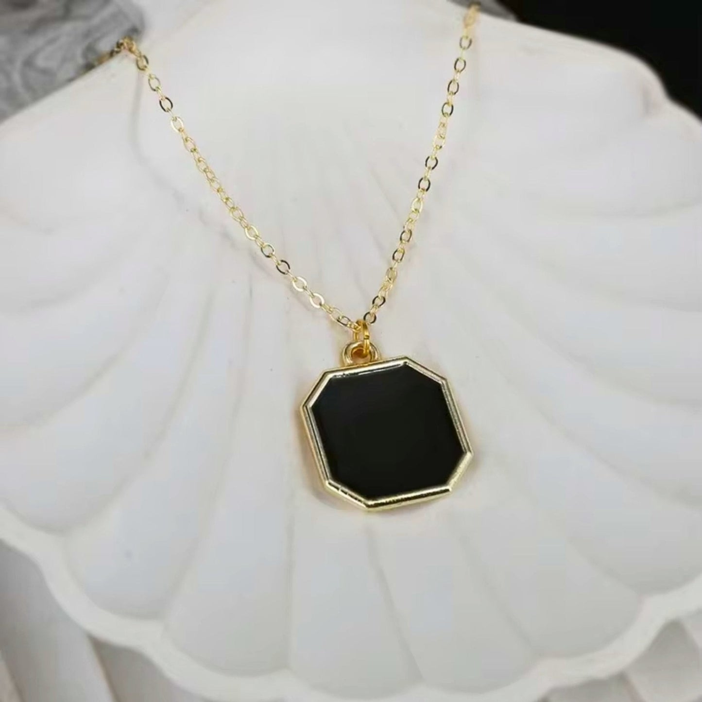 Photo Necklace with Heat Activated Hidden Picture