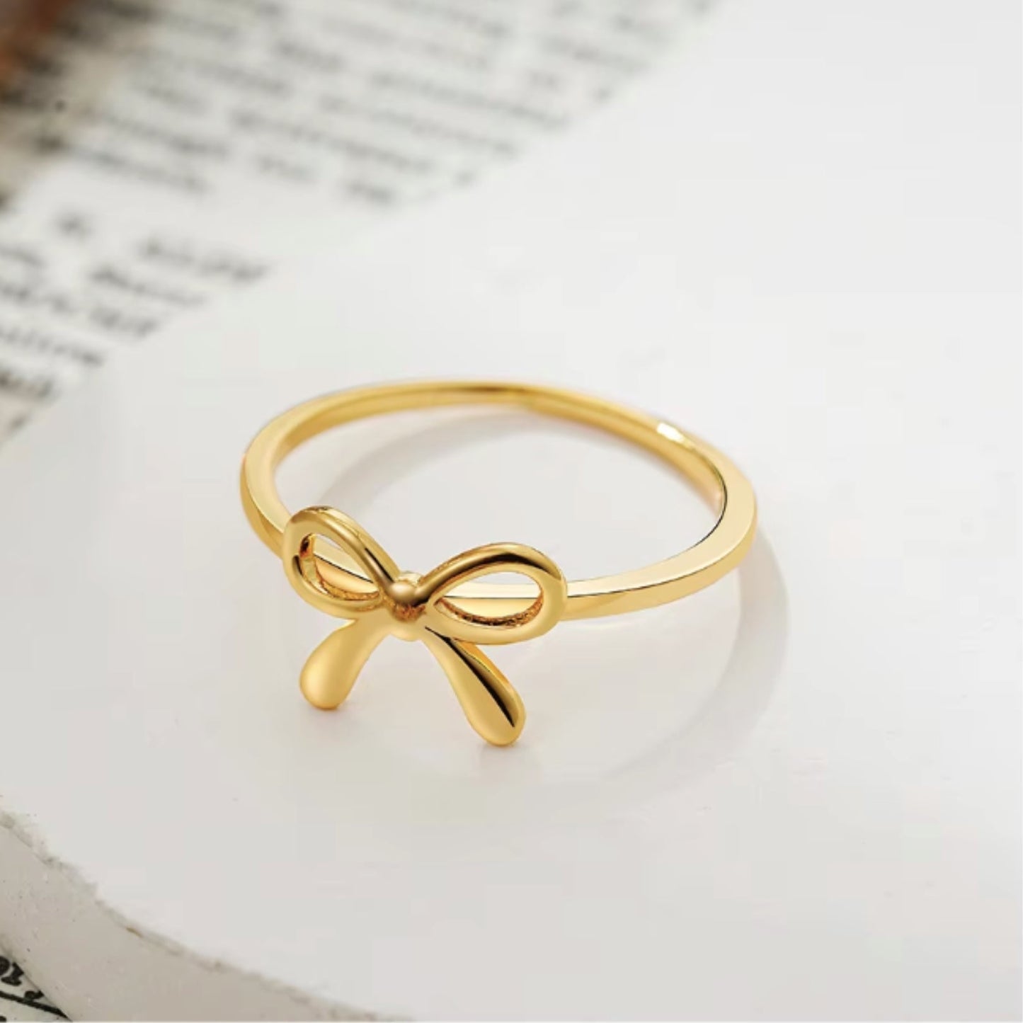 Ribbon Knot Ring