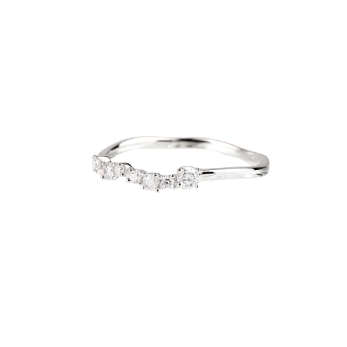 Schimmernder Diamantring