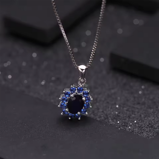 Sapphire Grace Necklace