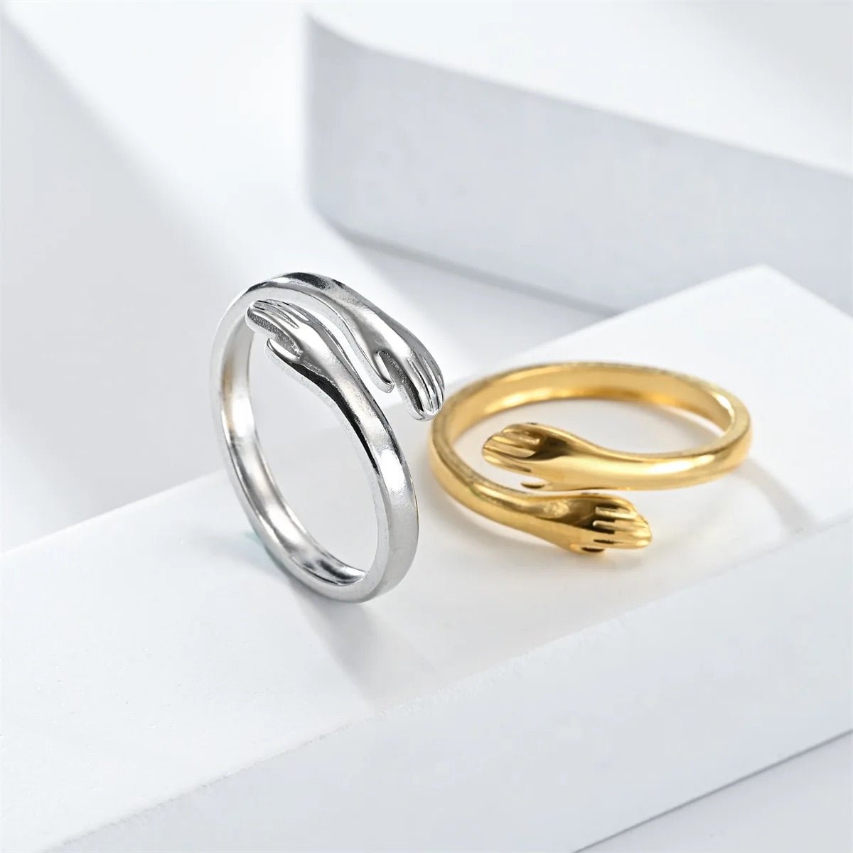 Couple's Hug Ring