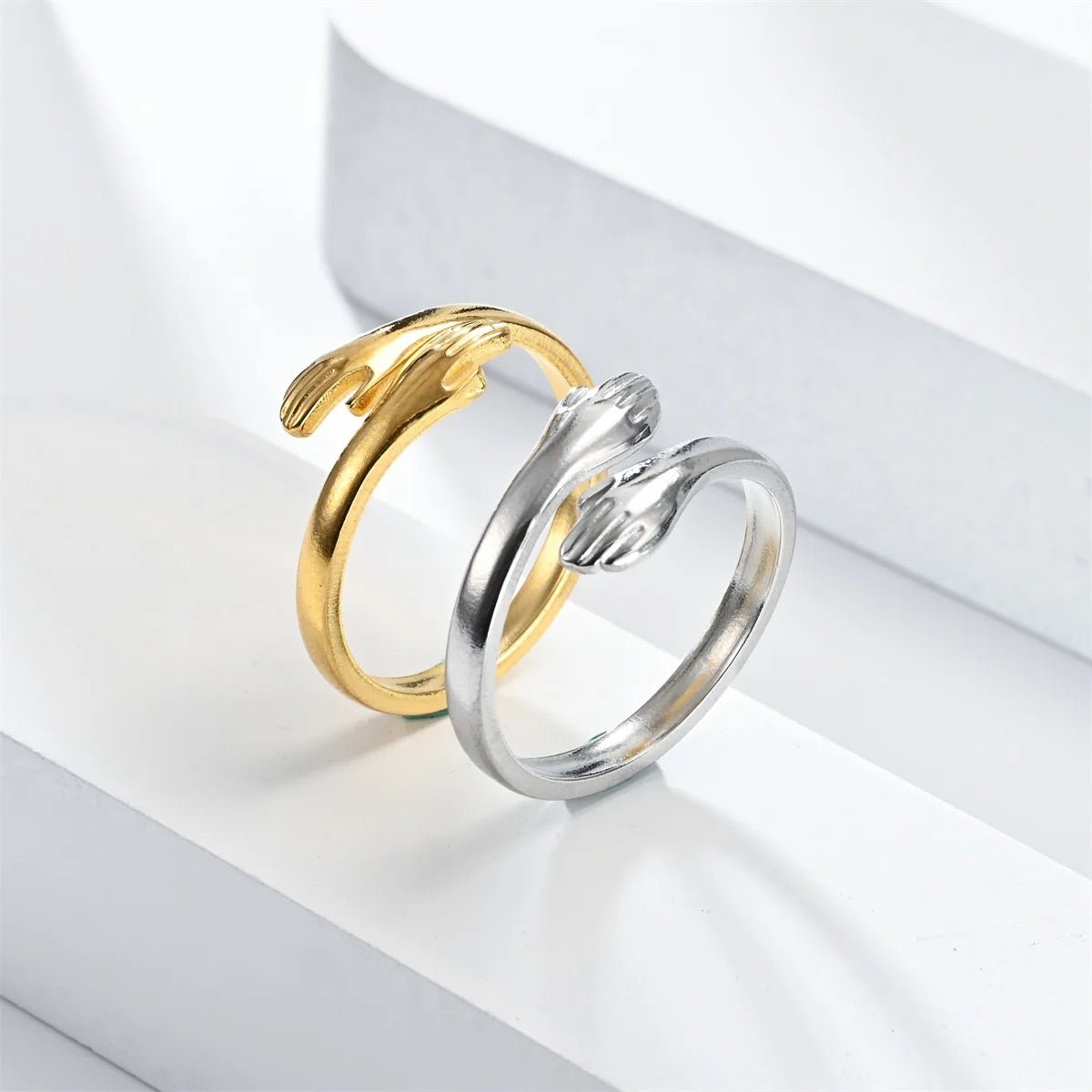 Couple's Hug Ring