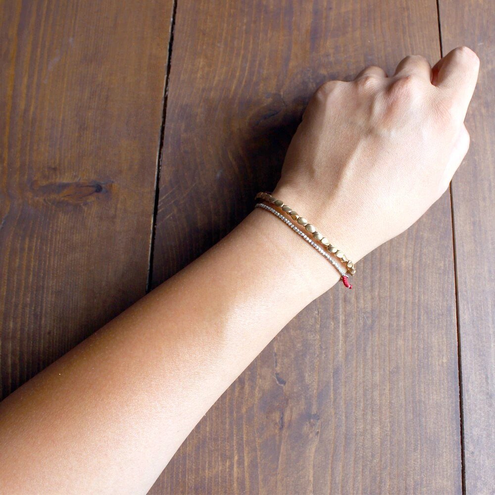 Tibetan Copper Beads Bracelet