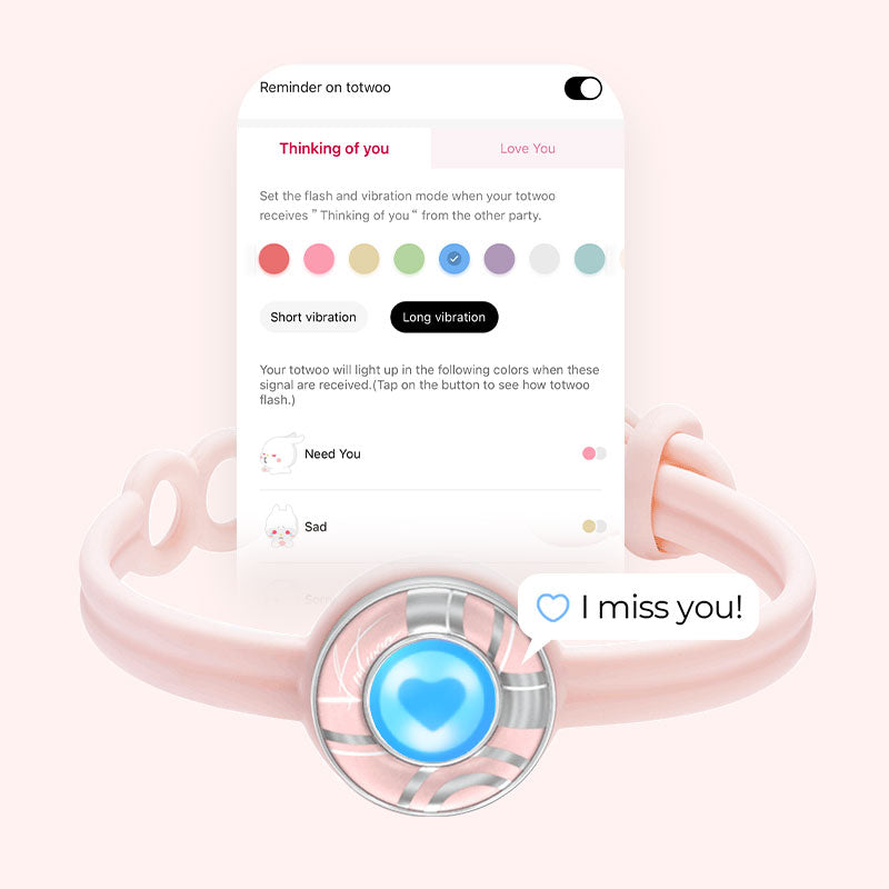 Candy Wave Touch Bracelets(Pink+Pink) - Touch Bling