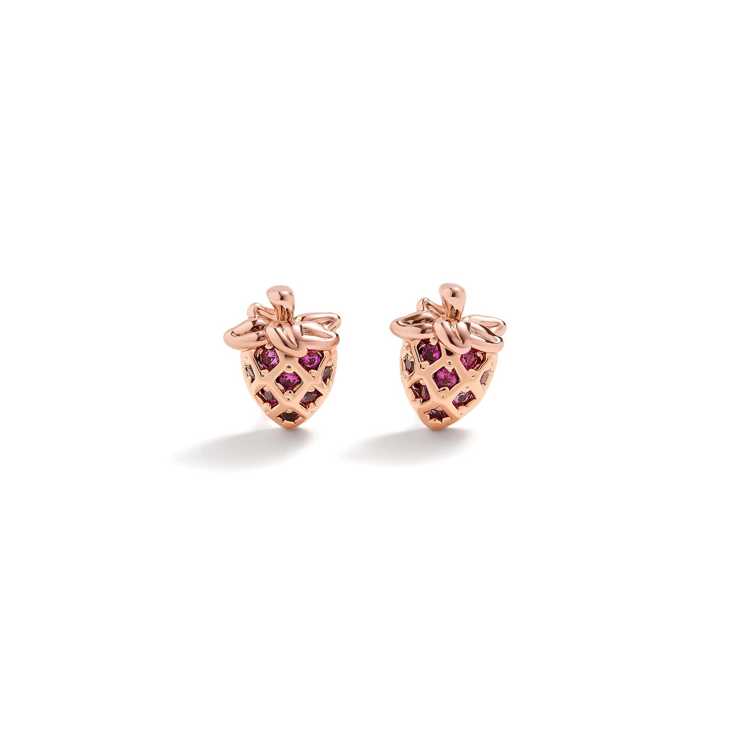 Pendientes de fresa
