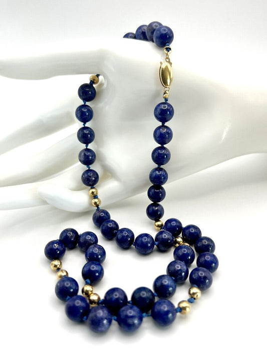 A Timeless Gift: The Vintage Natural Lapis Lazuli Necklace