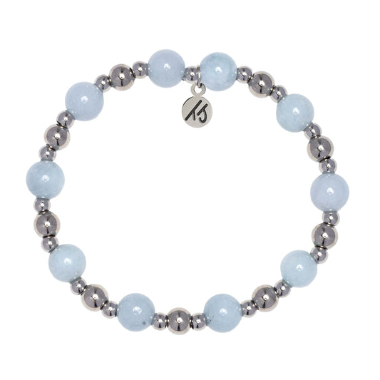 Aquamarine Rabbit Bracelet Fine Pearl Bracelet