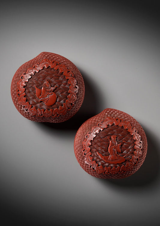 Bridging Time: The Buddha Stones Cinnabar Rose Concentration Ring