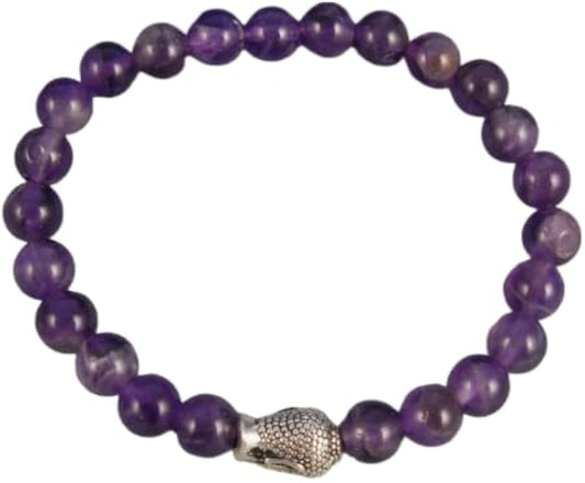 Buddha Stones Black Obsidian Cinnabar Fulfilment Bracelet