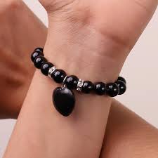 Buddha Stones Black Tourmaline Wisdom Bracelet