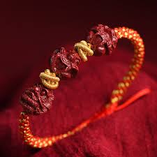 Buddha Stones Copper Year Of The Snake Strength Bracelet Bangle