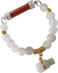 Buddha Stones Pearl Butterfly Wealth Bracelet