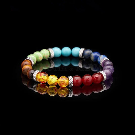 Buddha Stones Red String Eight Stranded Rope Strength Bracelet