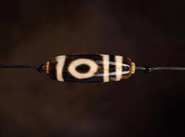 Buddha Stones Tibetan Natural Nine Eye Dzi Bead Agate Wealth Blessings Bracelet