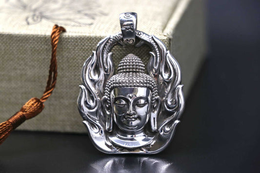 Buddha Stones Titanium Steel: Wear Your Spiritual Balance