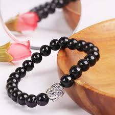 Buddha Stones Tourmaline Fu Character Love Bracelet Trend