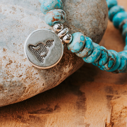 Buddha Stones Tourmaline Jade Love Bracelet