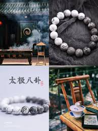 Buddha Stones White Turquoise Picasso Jasper Green Calcite Blessing Bracelet