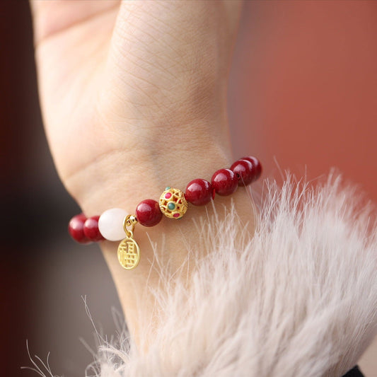 Elevate Your Luck with the Buddha Stones Peace Bracelet