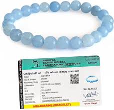 Embrace Elegance with the Buddha Stones Aquamarine Bracelet